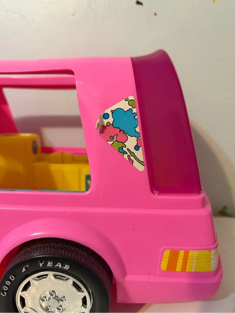Vintage American Plastic Toys Barbie Camper Van